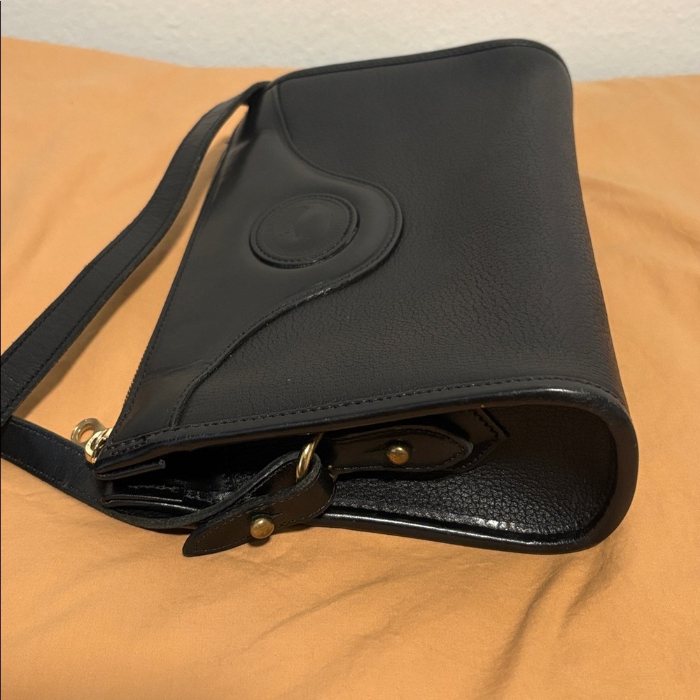 Dooney & Bourke Vintage All Weather Leather Black Crossbody Bag - Picture 6 of 12